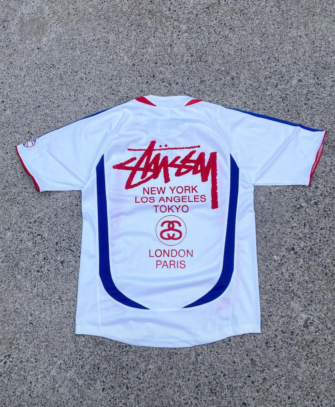Maillot Stussy Equipe de France Retro