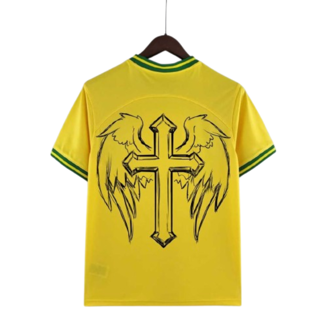 MAILLOT BRÉSIL CHRIST JAUNE